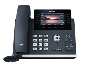 A professional business IP Desk Phone, the Yealink T46U from DSL Telecom Helderberg